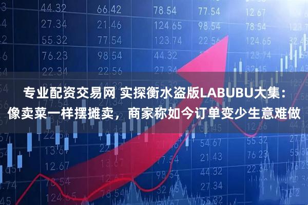 专业配资交易网 实探衡水盗版LABUBU大集：像卖菜一样摆摊卖，商家称如今订单变少生意难做