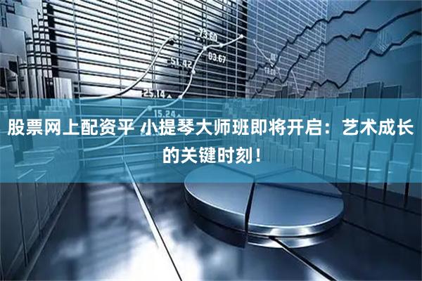 股票网上配资平 小提琴大师班即将开启：艺术成长的关键时刻！